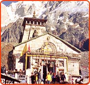 Kedarnath Temple in Himalayas